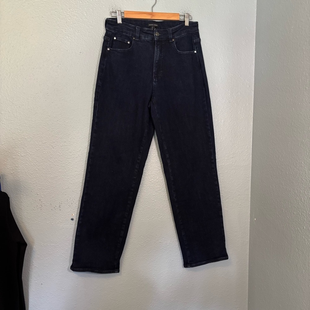 Universal Standard Women's Dark Wash Straight Leg Jean 31 High Waist Denim‎ - Picture 3 of 11